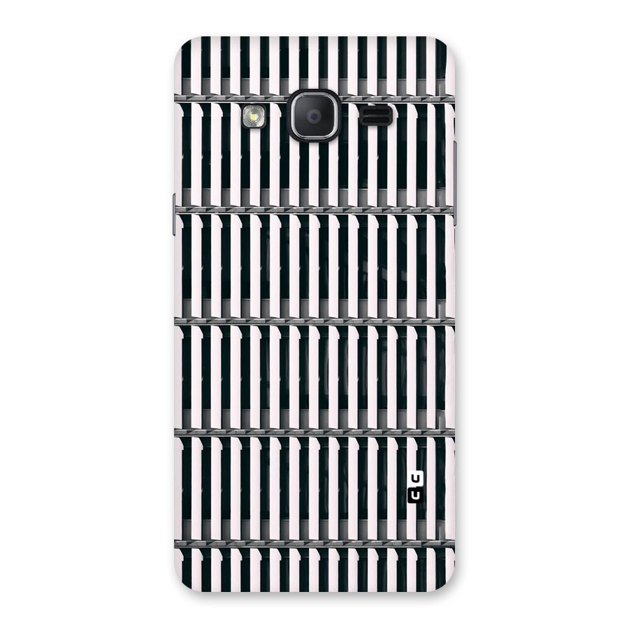 Dark Lines Pattern Back Case for Galaxy On7 2015