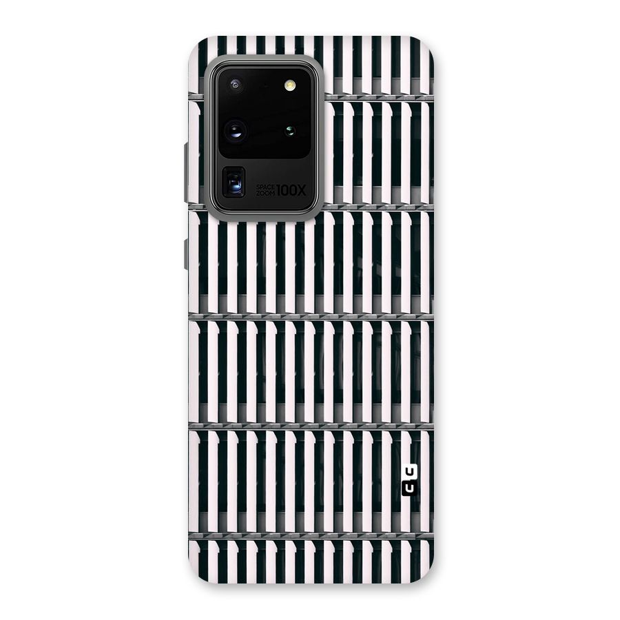 Dark Lines Pattern Back Case for Galaxy S20 Ultra
