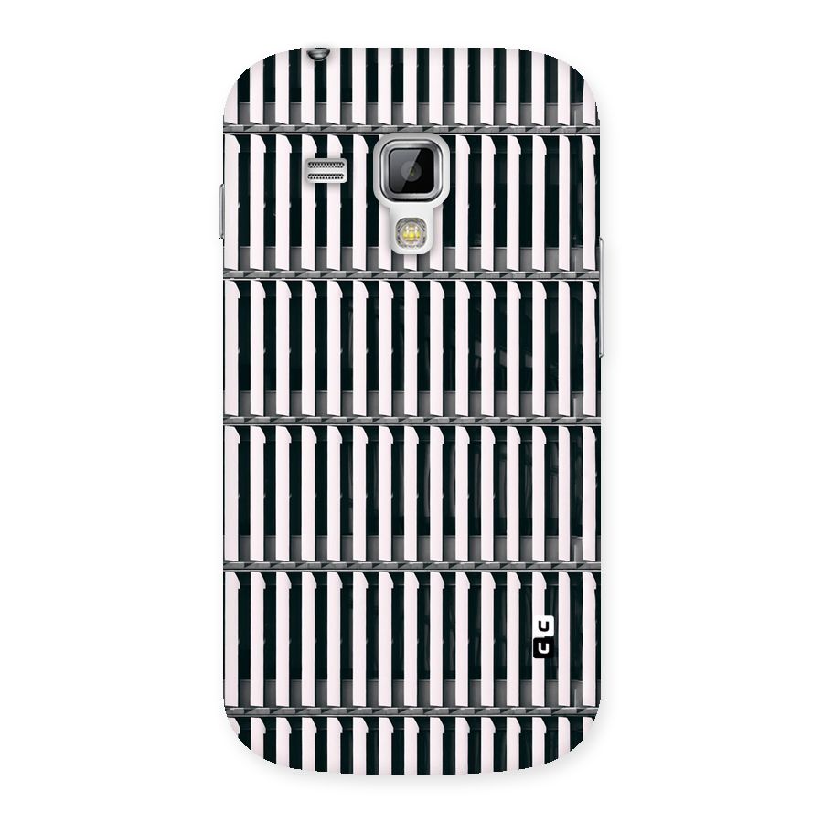 Dark Lines Pattern Back Case for Galaxy S Duos