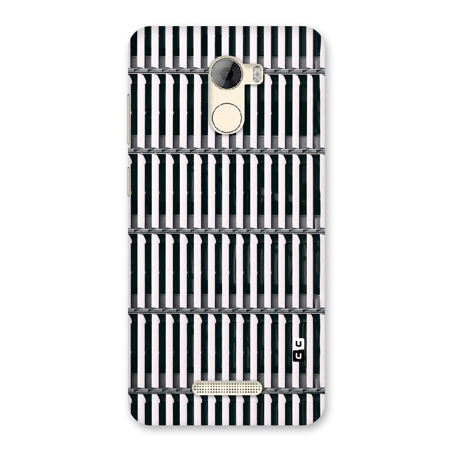 Dark Lines Pattern Back Case for Gionee A1 LIte