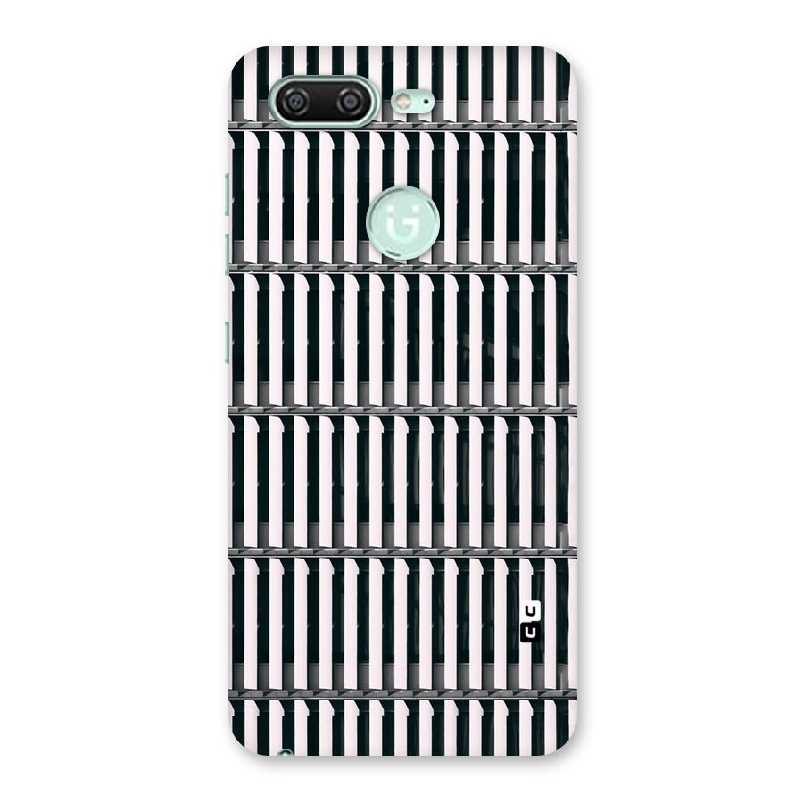 Dark Lines Pattern Back Case for Gionee S10