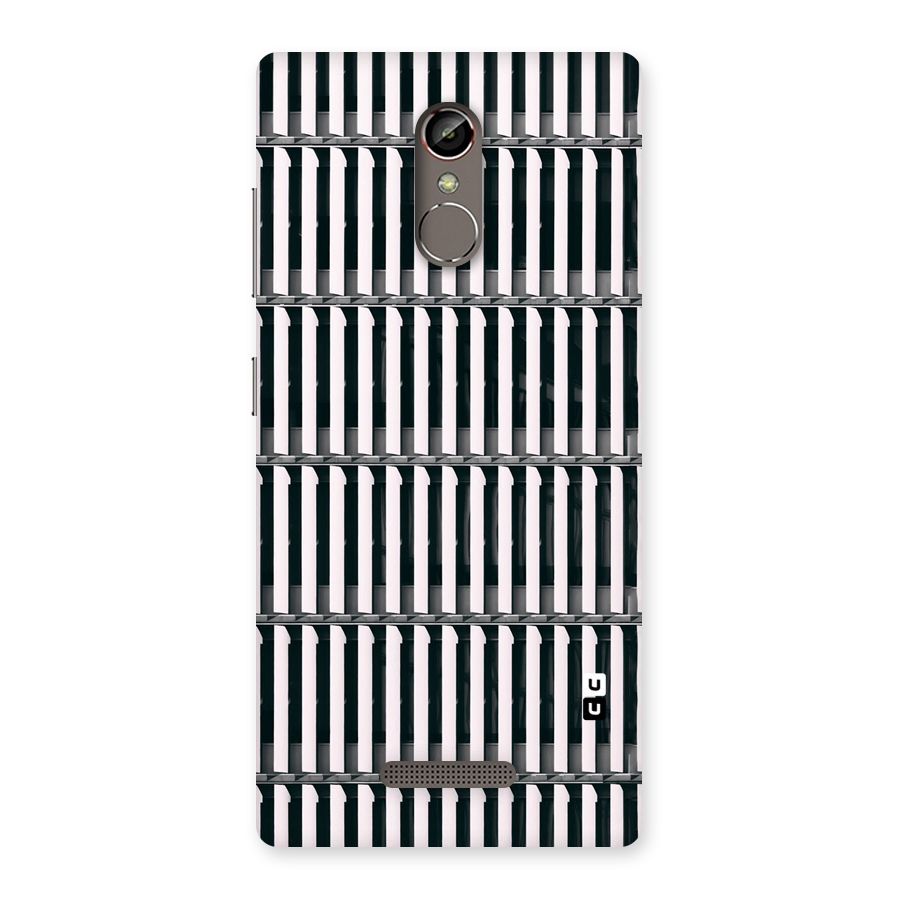 Dark Lines Pattern Back Case for Gionee S6s