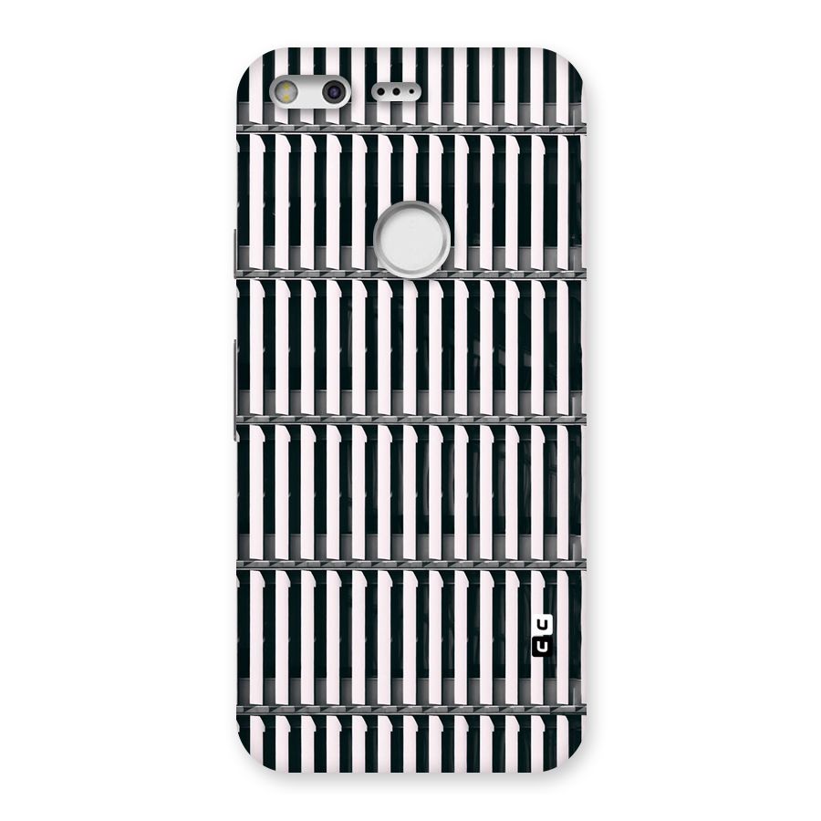 Dark Lines Pattern Back Case for Google Pixel