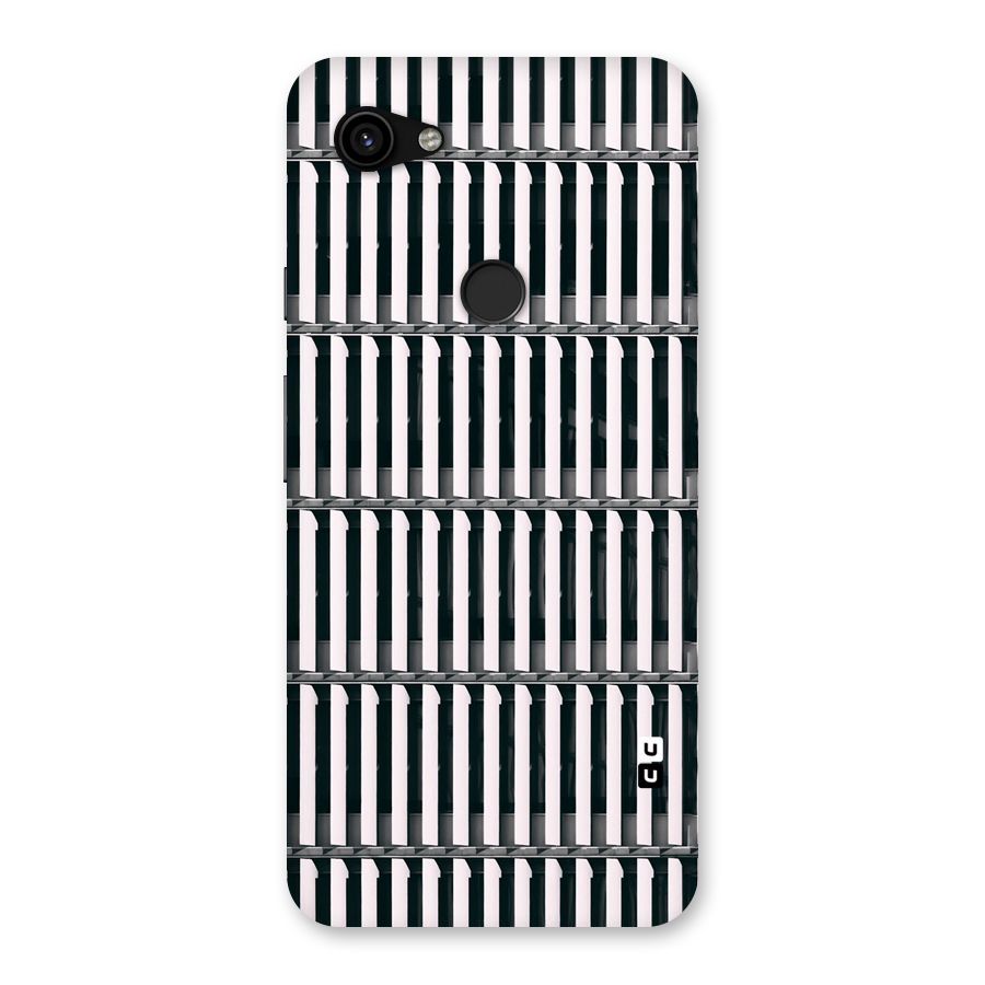 Dark Lines Pattern Back Case for Google Pixel 3a XL