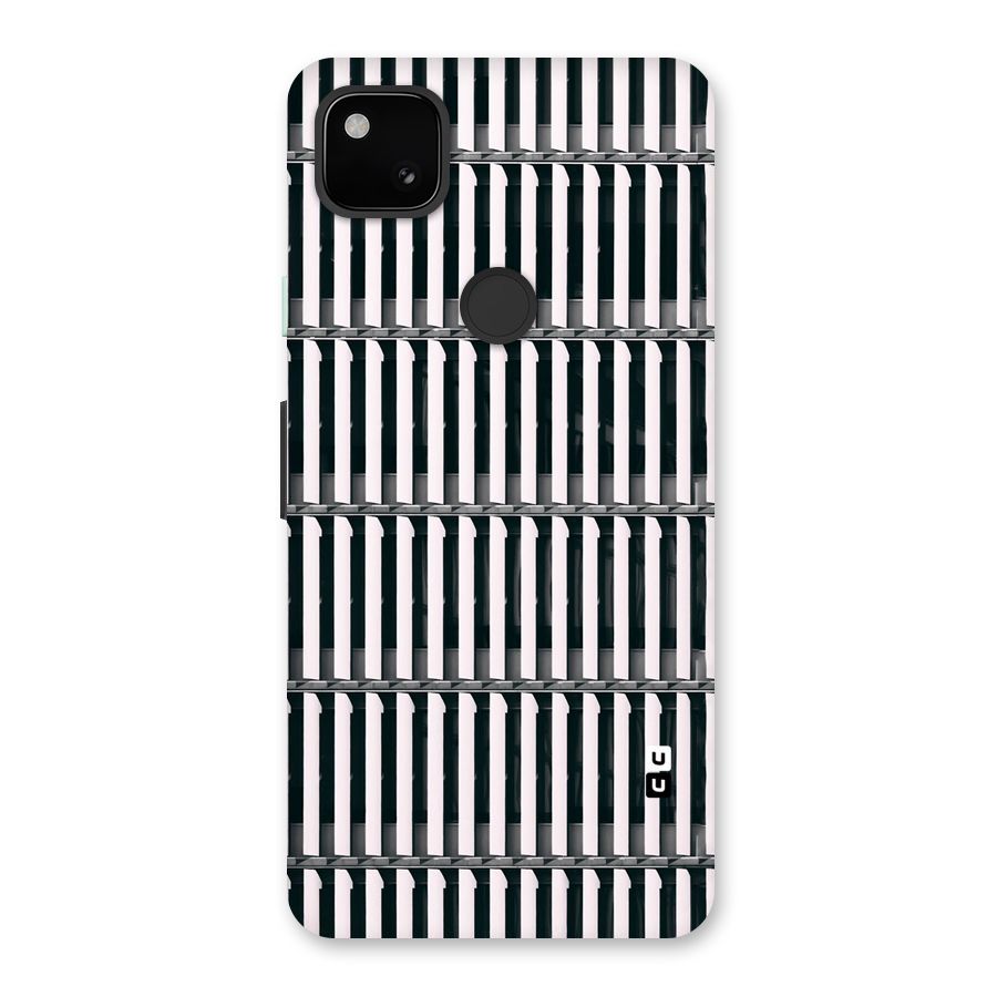 Dark Lines Pattern Back Case for Google Pixel 4a