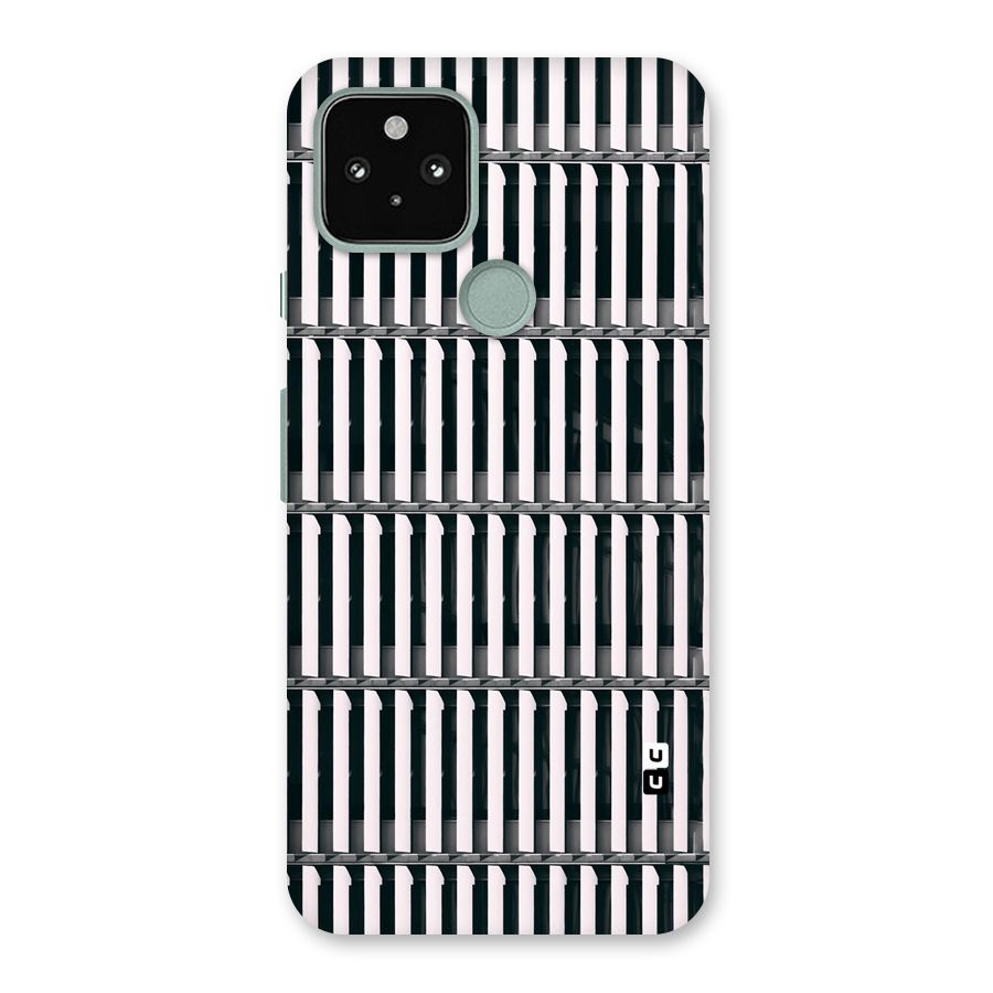 Dark Lines Pattern Back Case for Google Pixel 5