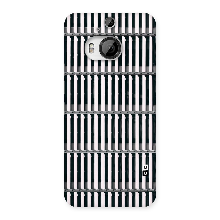 Dark Lines Pattern Back Case for HTC One M9 Plus
