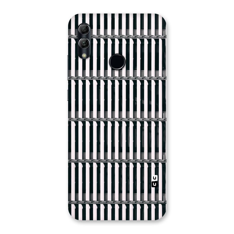Dark Lines Pattern Back Case for Honor 10 Lite