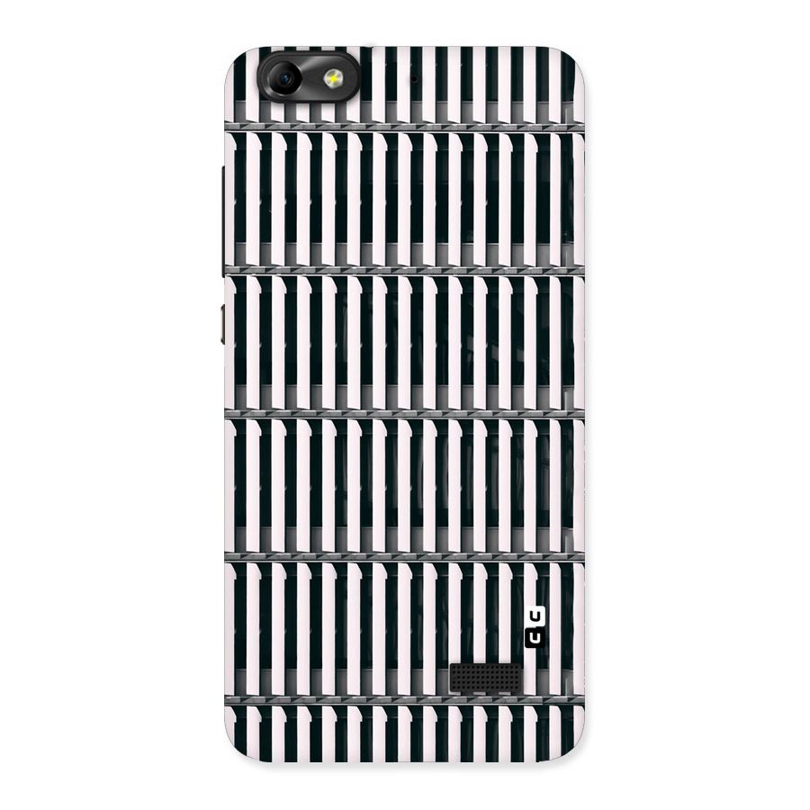 Dark Lines Pattern Back Case for Honor 4C