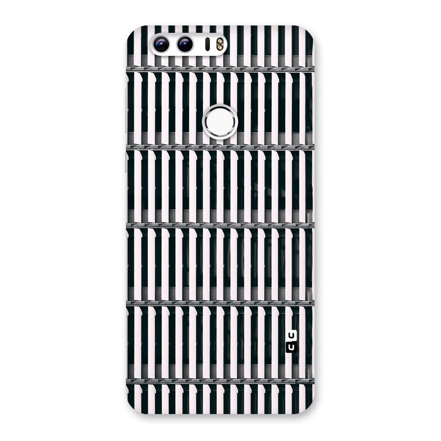 Dark Lines Pattern Back Case for Honor 8