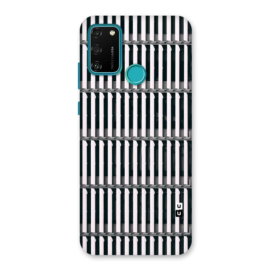 Dark Lines Pattern Back Case for Honor 9A