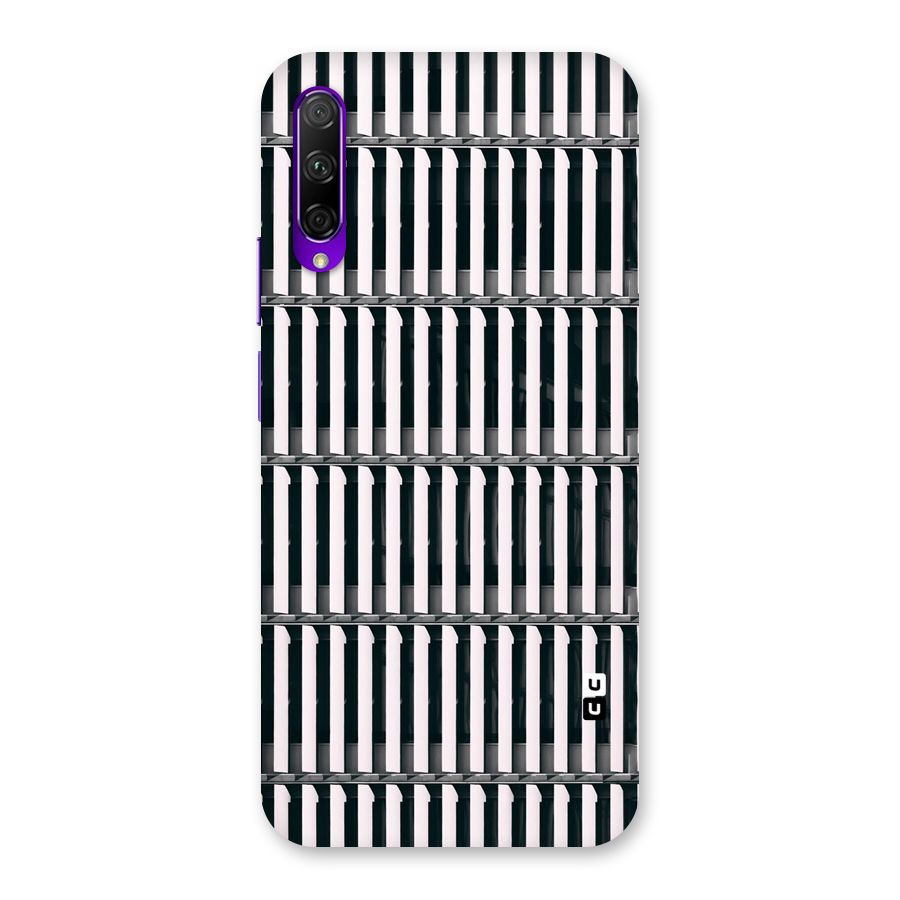 Dark Lines Pattern Back Case for Honor 9X Pro