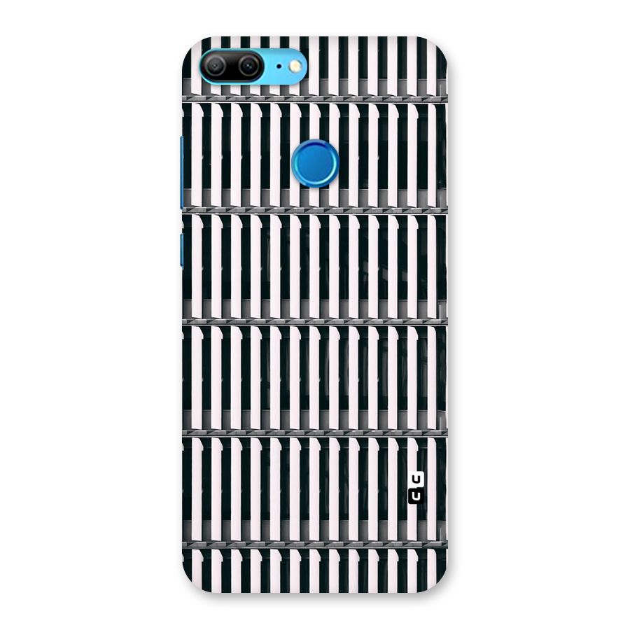 Dark Lines Pattern Back Case for Honor 9 Lite