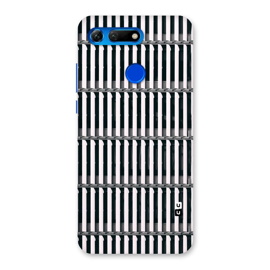 Dark Lines Pattern Back Case for Honor View 20