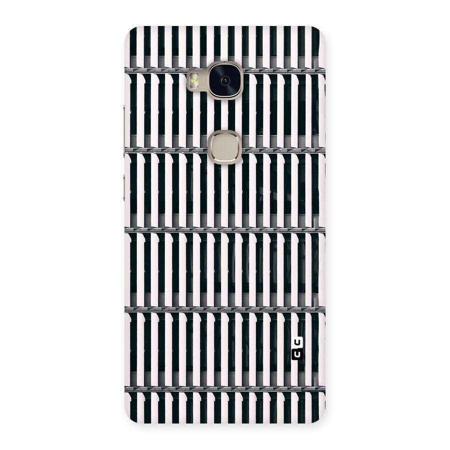 Dark Lines Pattern Back Case for Huawei Honor 5X