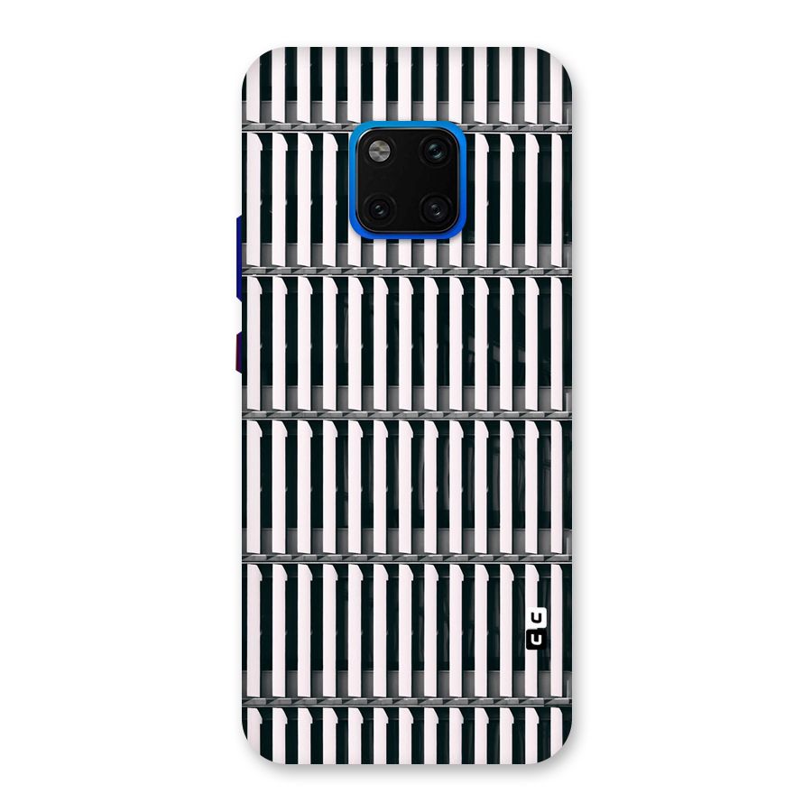 Dark Lines Pattern Back Case for Huawei Mate 20 Pro