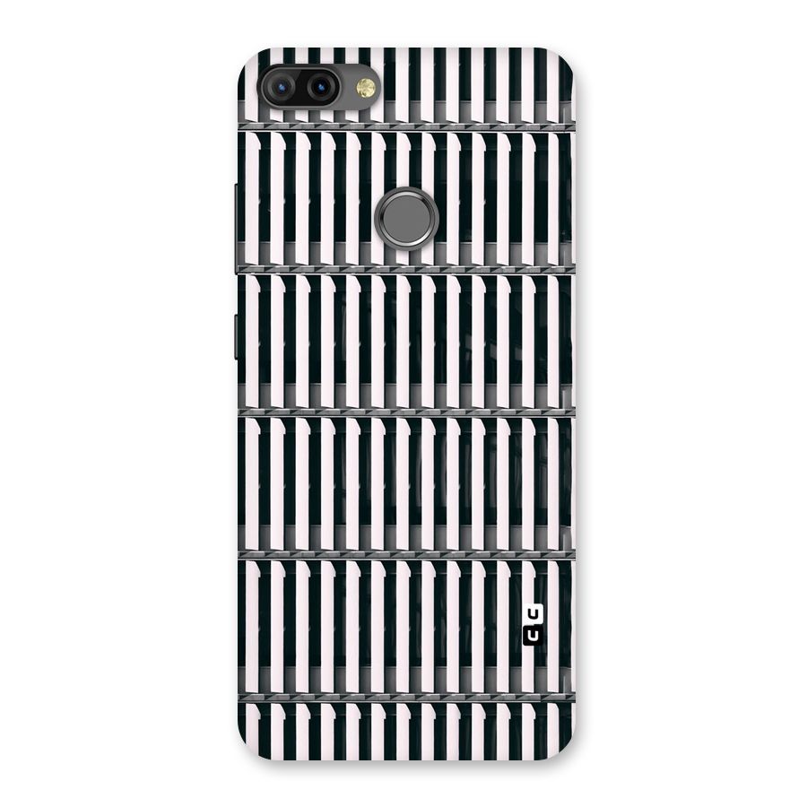 Dark Lines Pattern Back Case for Infinix Hot 6 Pro