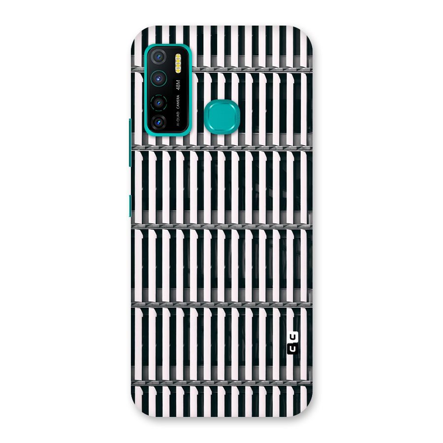 Dark Lines Pattern Back Case for Infinix Hot 9 Pro