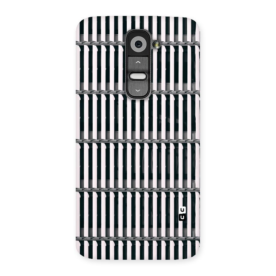 Dark Lines Pattern Back Case for LG G2