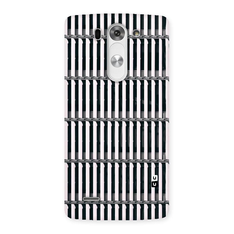 Dark Lines Pattern Back Case for LG G3 Mini