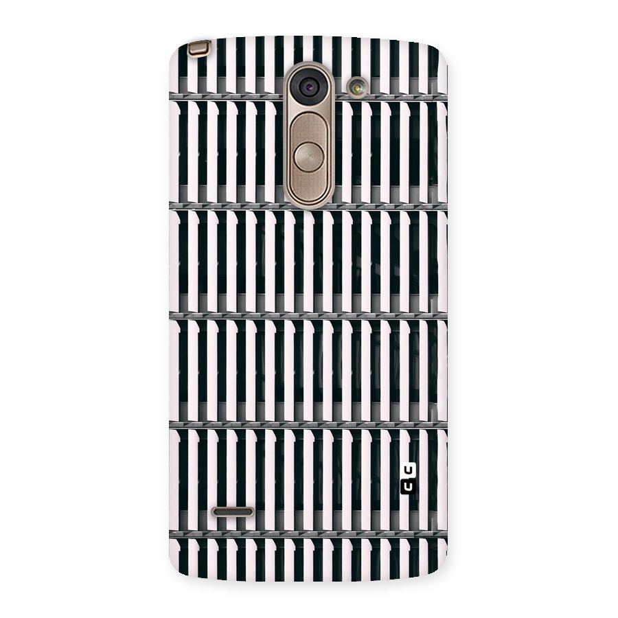 Dark Lines Pattern Back Case for LG G3 Stylus