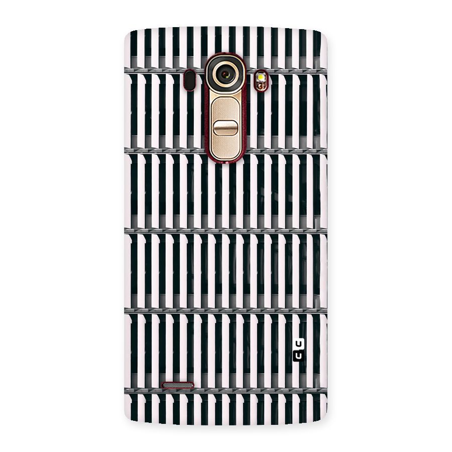 Dark Lines Pattern Back Case for LG G4