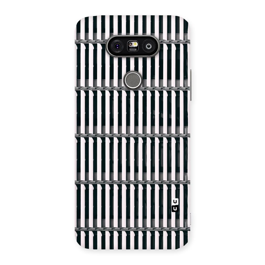 Dark Lines Pattern Back Case for LG G5