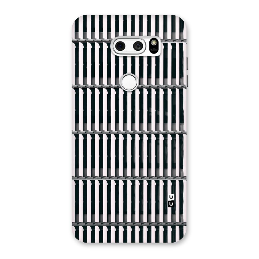 Dark Lines Pattern Back Case for LG V30