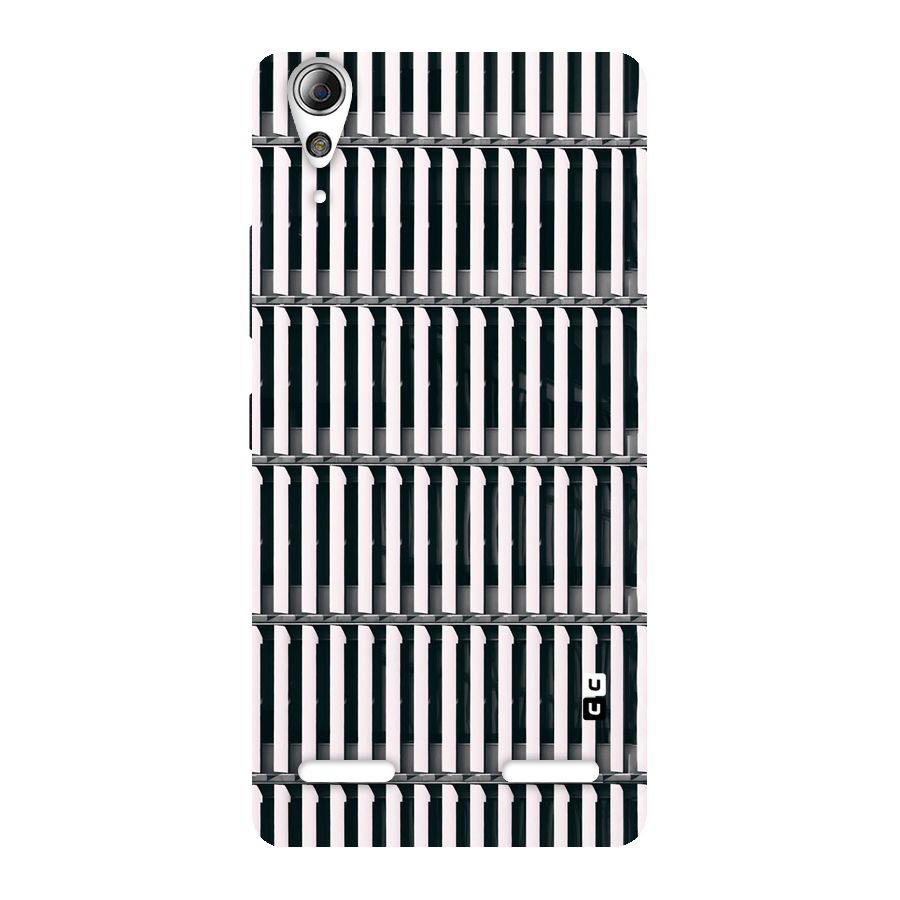 Dark Lines Pattern Back Case for Lenovo A6000