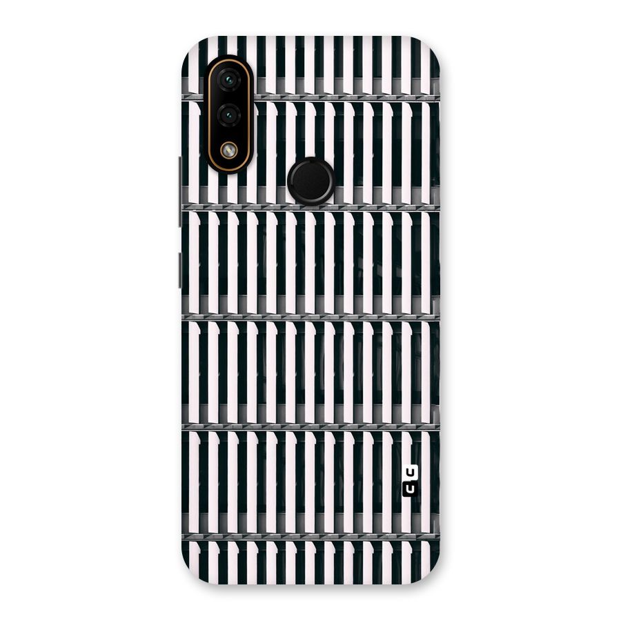 Dark Lines Pattern Back Case for Lenovo A6 Note