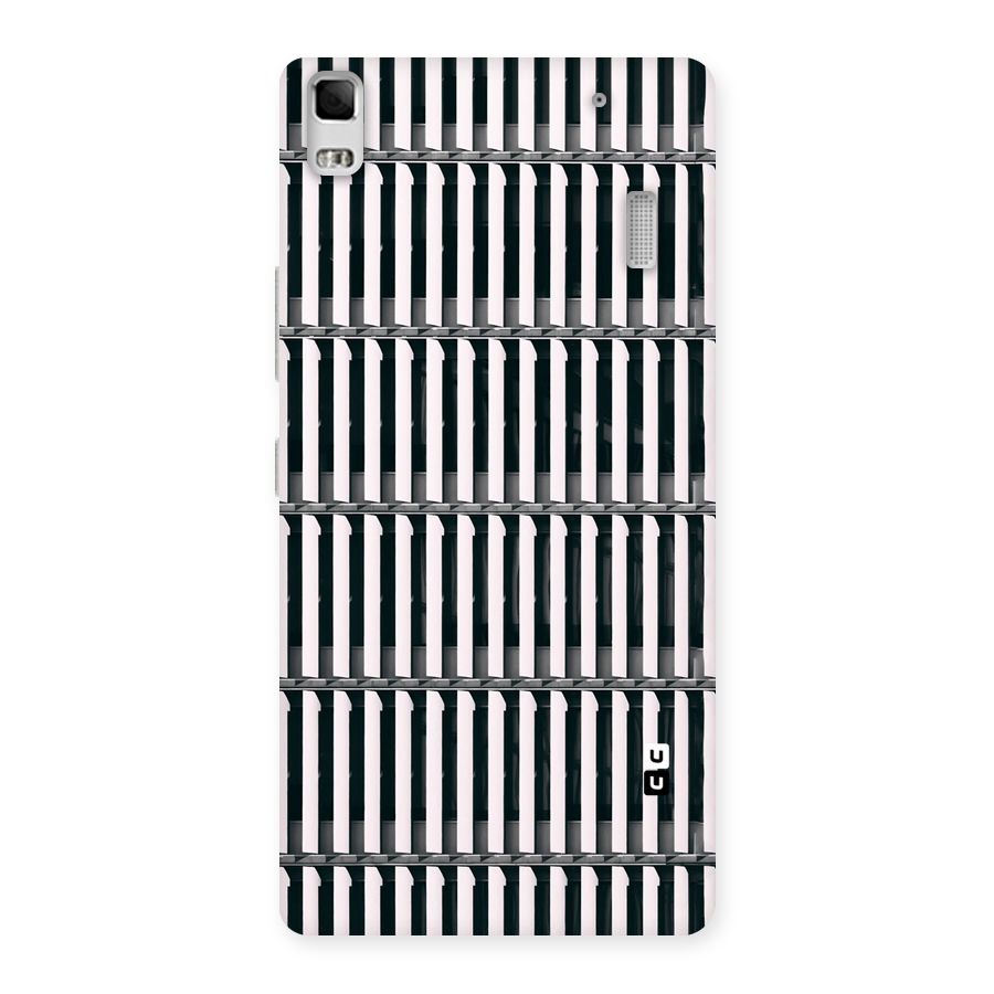 Dark Lines Pattern Back Case for Lenovo A7000