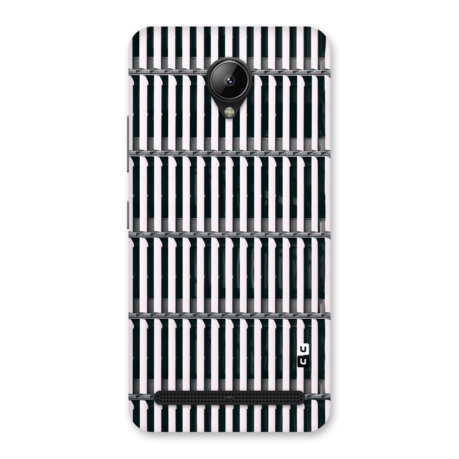 Dark Lines Pattern Back Case for Lenovo C2