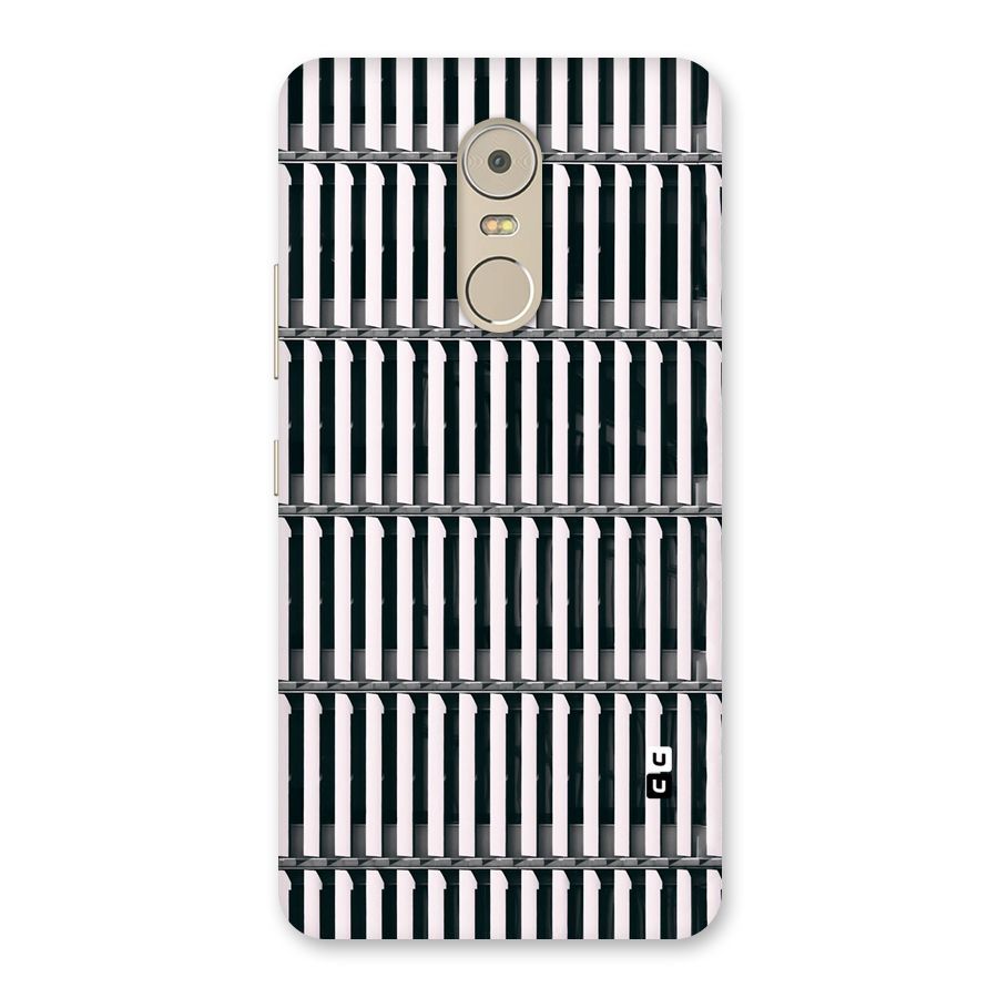 Dark Lines Pattern Back Case for Lenovo K6 Note