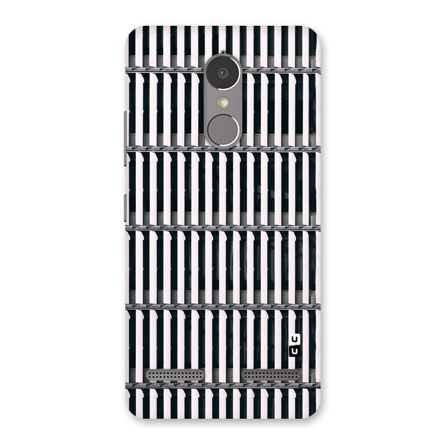 Dark Lines Pattern Back Case for Lenovo K6 Power