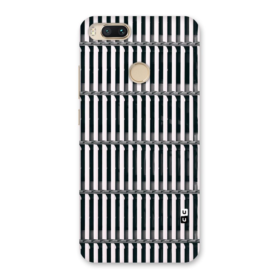 Dark Lines Pattern Back Case for Mi A1