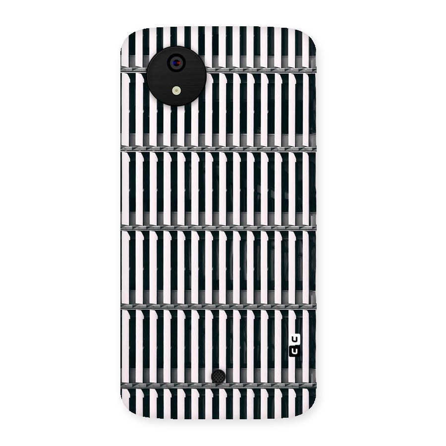 Dark Lines Pattern Back Case for Micromax Canvas A1