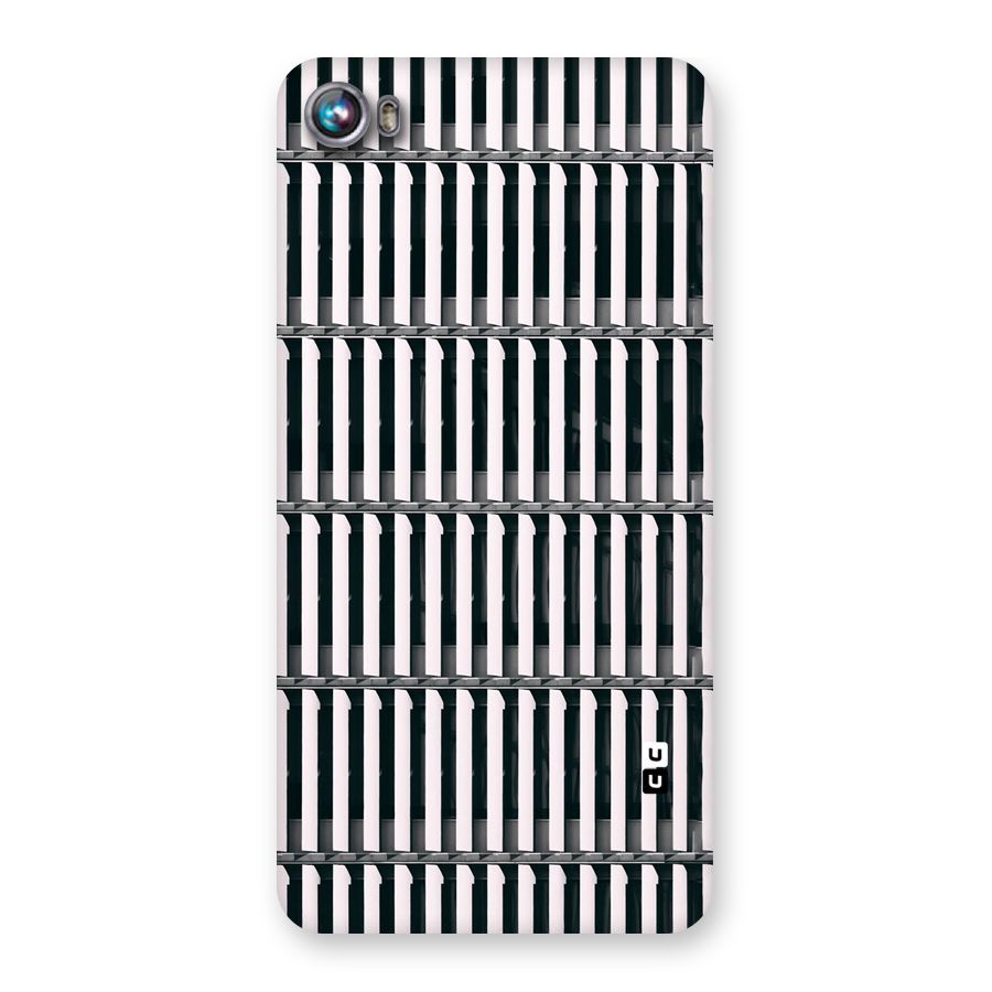 Dark Lines Pattern Back Case for Micromax Canvas Fire 4 A107