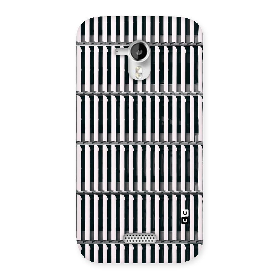 Dark Lines Pattern Back Case for Micromax Canvas HD A116