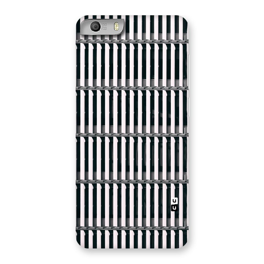 Dark Lines Pattern Back Case for Micromax Canvas Knight 2