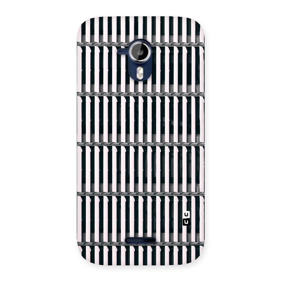 Dark Lines Pattern Back Case for Micromax Canvas Magnus A117