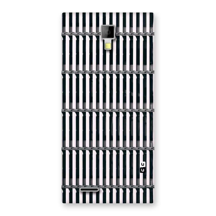Dark Lines Pattern Back Case for Micromax Canvas Xpress A99