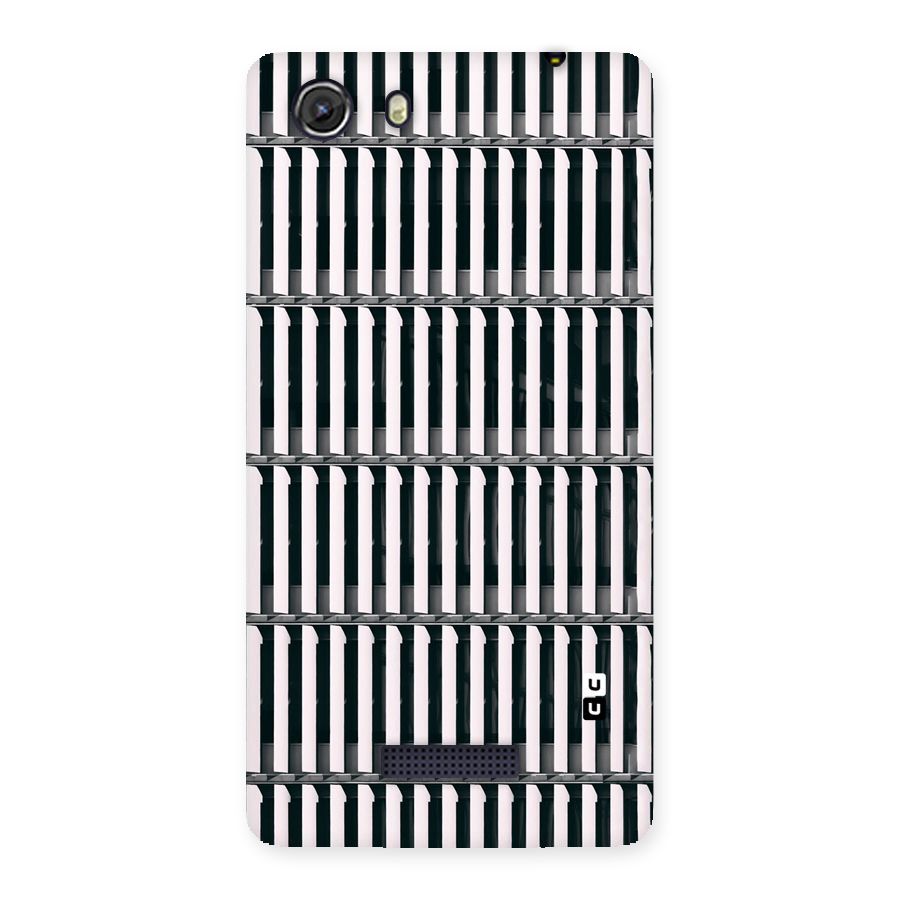 Dark Lines Pattern Back Case for Micromax Unite 3