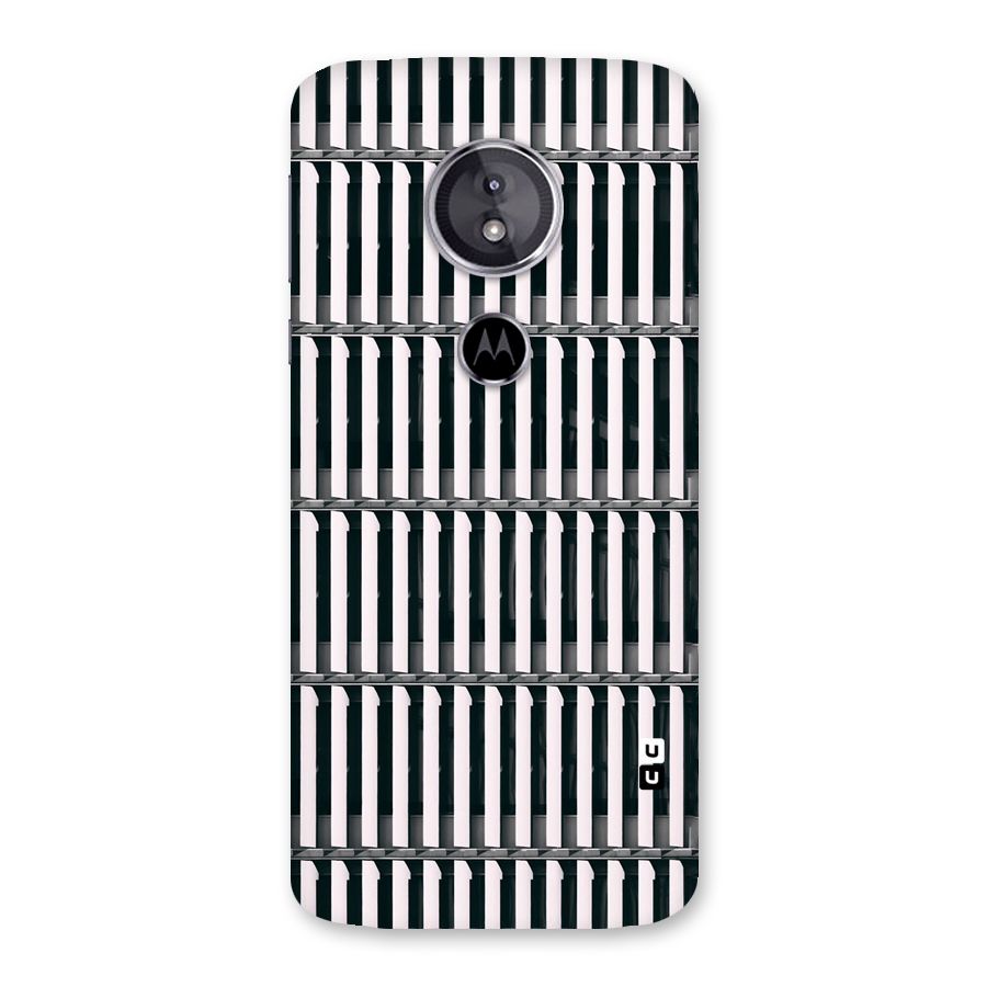 Dark Lines Pattern Back Case for Moto E5