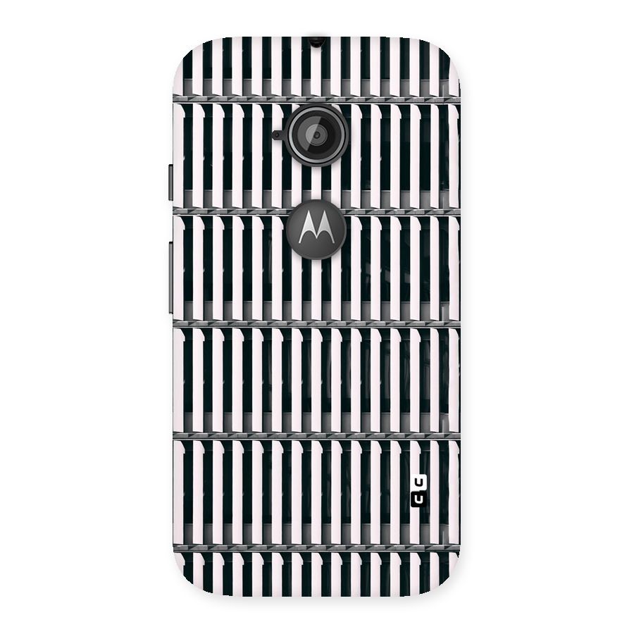 Dark Lines Pattern Back Case for Moto E 2nd Gen