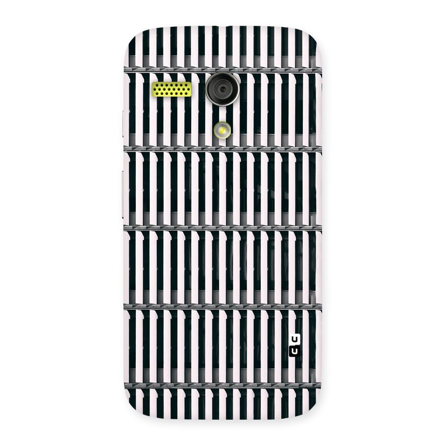 Dark Lines Pattern Back Case for Moto G