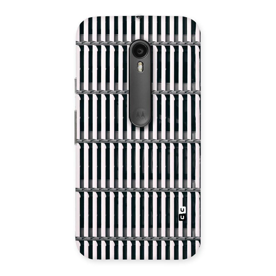 Dark Lines Pattern Back Case for Moto G3