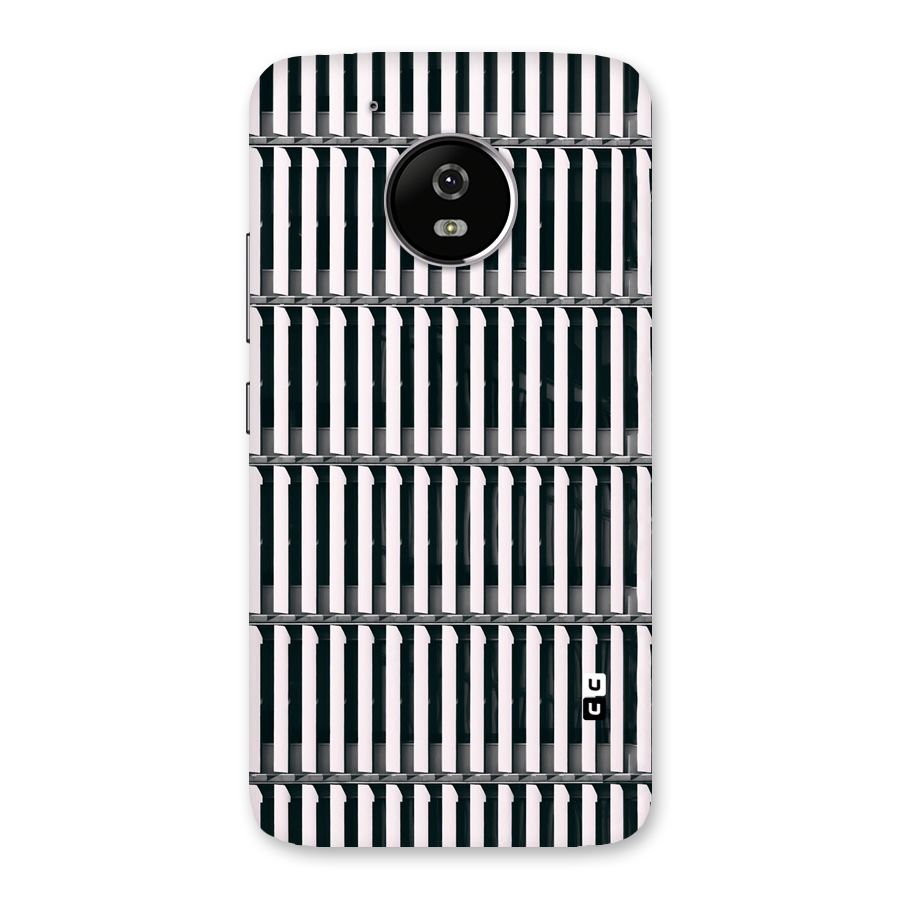 Dark Lines Pattern Back Case for Moto G5