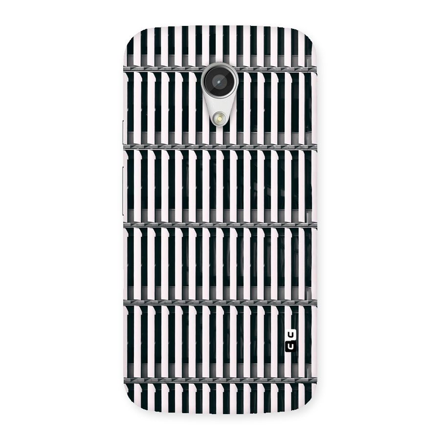 Dark Lines Pattern Back Case for Moto G 2nd Gen