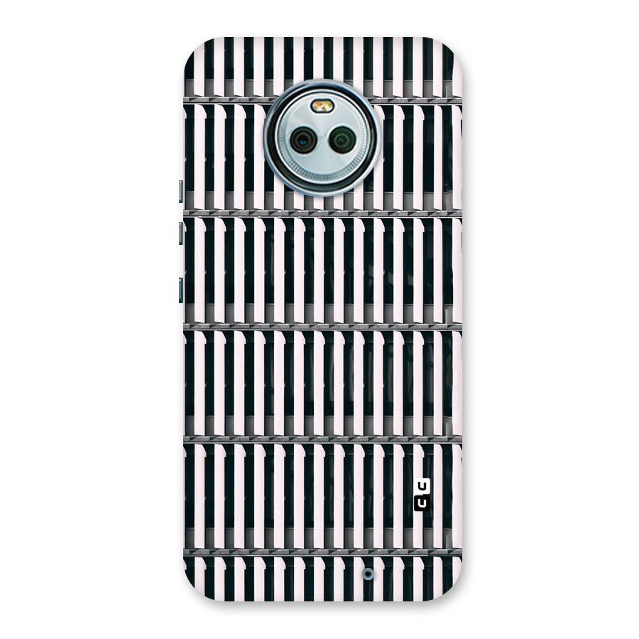 Dark Lines Pattern Back Case for Moto X4