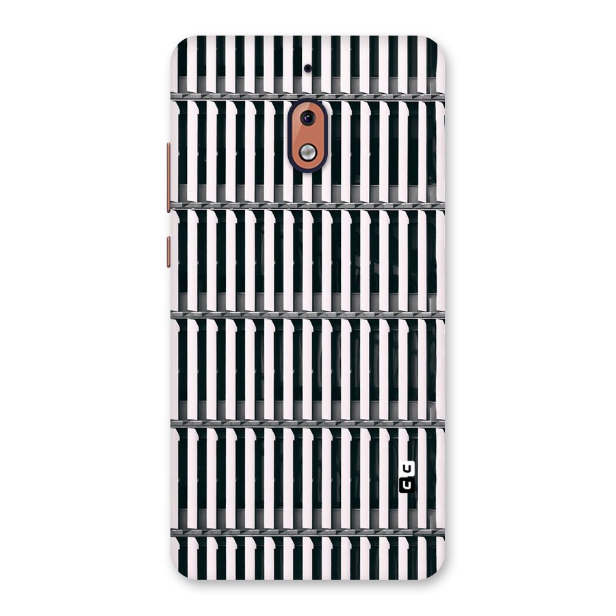 Dark Lines Pattern Back Case for Nokia 2.1
